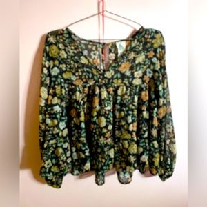 Sadie n sage see thru long sleeve